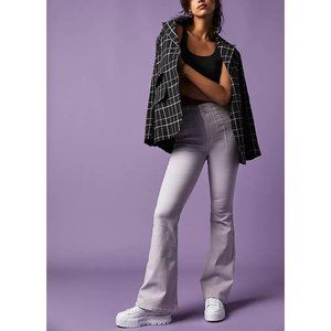 Free People Jade Lavender Flare Jeans